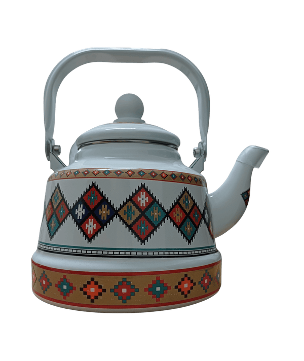 ابريق شاي مطلي بالمينا بسطح الموقد سعة 1.1 لتر Coffee Tools | الأدوات القهوه ابريق شاي مطلي بالمينا بسطح الموقد سعة 1.1 لتر