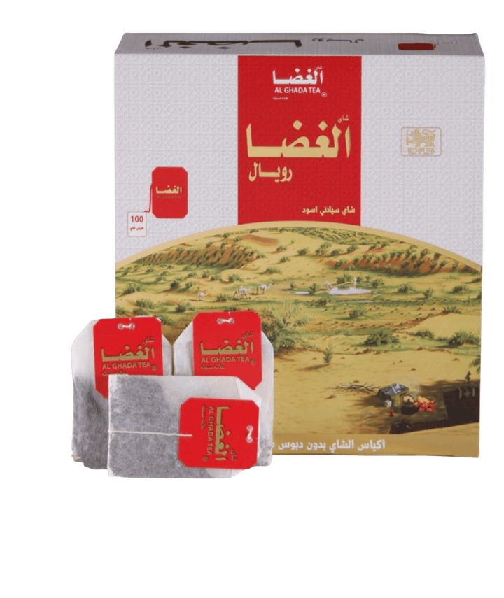 شاي الغضا رويال علاق 100 كيس الشاي شاي الغضا رويال علاق 100 كيس - تجربة مذاق استثنائية