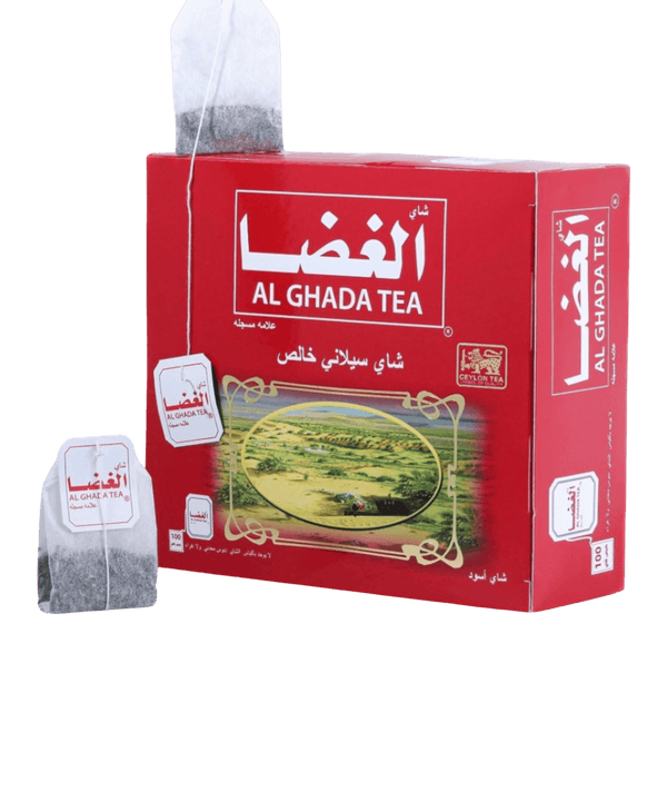 شاي الغضاء 100 كيس الشاي شاي الغضاء سيلاني خالص 100 كيس - تجربة مذاق استثنائية