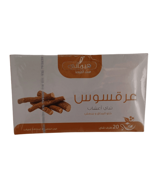 عرقسوس شاي اعشاب الشاي عرقسوس شاي اعشاب 20 ظرف - كيس من الأعشاب الطبيعية