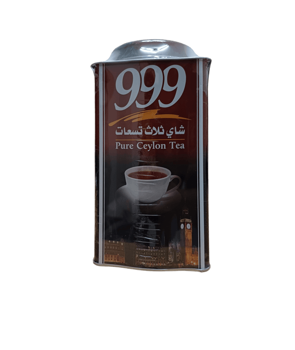 شاي ثلاث 999 تسعات علبه حديد الشاي شاي ثلاث  تسعات علبه حديد - تجربة مذاق استثنائية