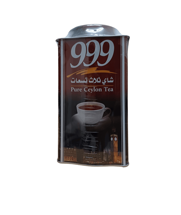 شاي ثلاث 999 تسعات علبه حديد الشاي شاي ثلاث  تسعات علبه حديد - تجربة مذاق استثنائية