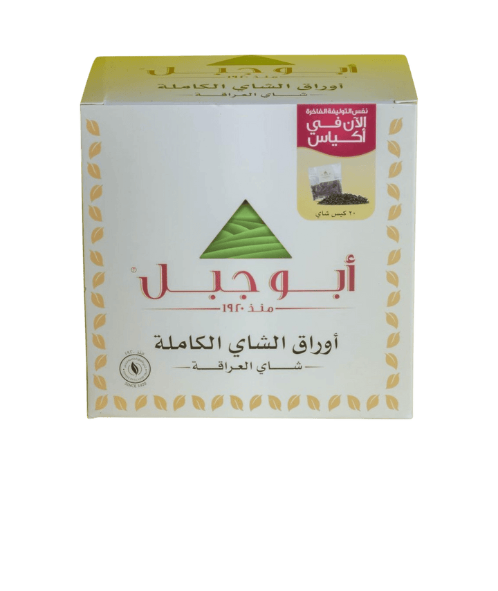شاي أبو جبل شاي أبو جبل شاي أبو جبل - أوراق الشاي الكاملة بنكهة الأصالة