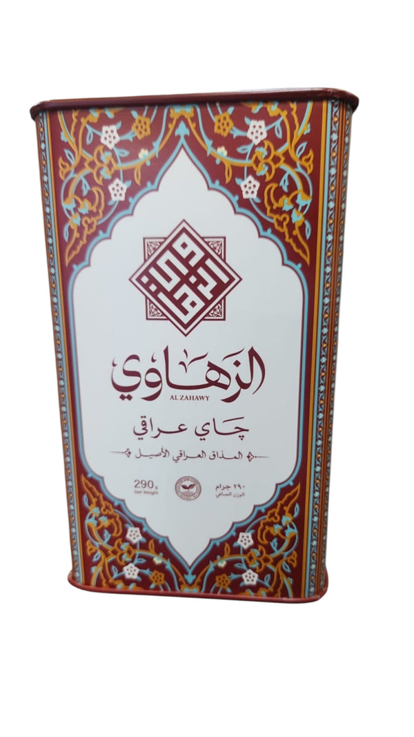 شاي الزهاوي العراقي الأصيل – عبوة معدنية 290 جرام (أبيض وأحمر)